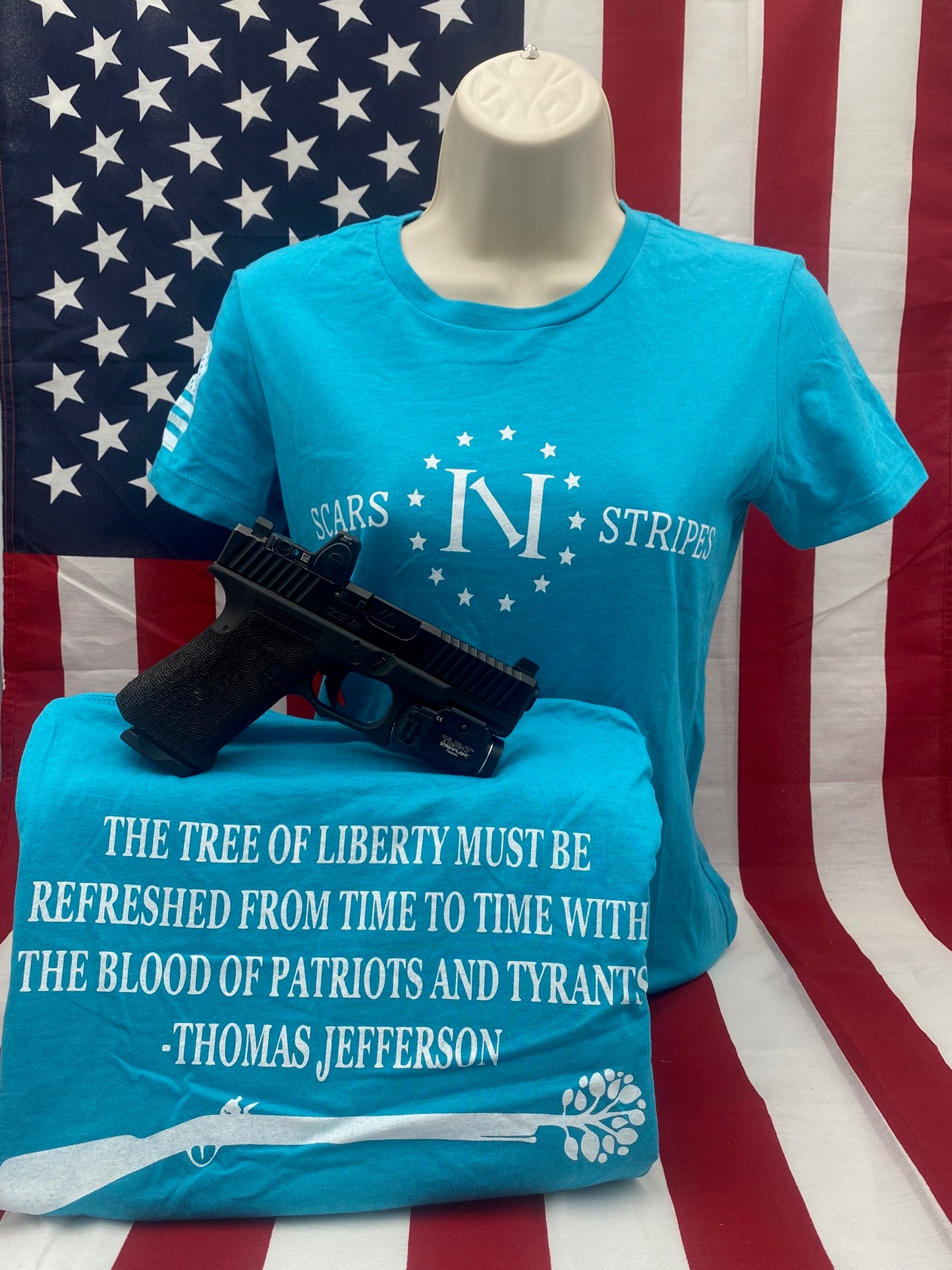 Women's JEFFERSON LIBERTY TREE T-SHIRT