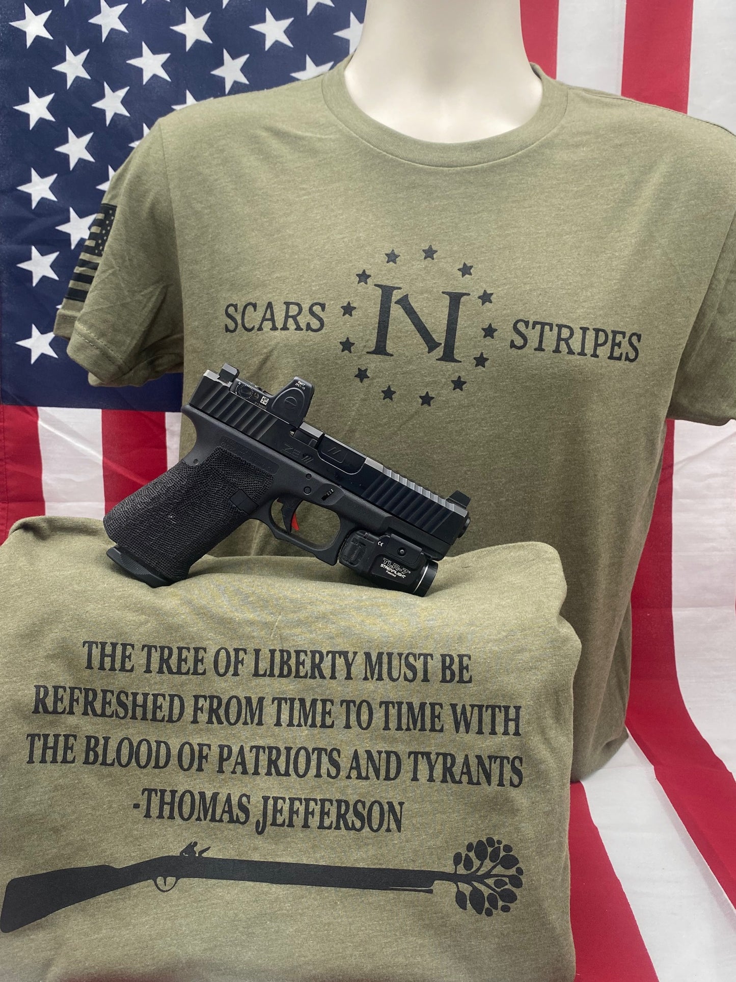 Men's JEFFERSON LIBERTY TREE T-SHIRT